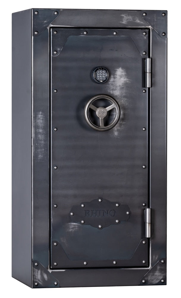 Rhino Strong Box | 35 | 80 Minute Fire Protection | Iron | Black Electronic Lock | 60&quot;(H) x 30&quot;(W) x 25&quot;(D)