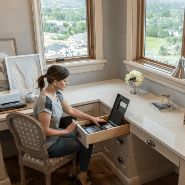 Compact Vaults in home office