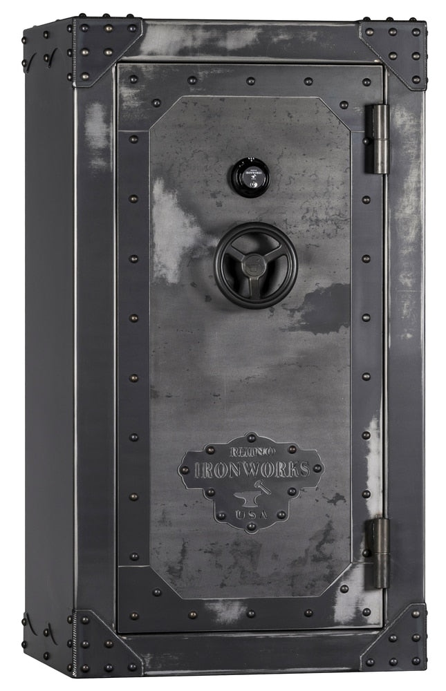 Ironworks AIW | 36 | 130 Minute Fire Protection | Iron | Black Mechanical Lock | 60&quot;(H) x 33&quot;(W) x 27&quot;(D)