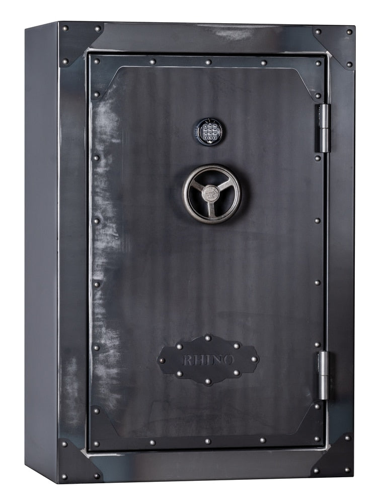 Rhino Strong Box | 50 | 80 Minute Fire Protection | Iron | Black Electronic Lock | 60&quot;(H) x 40&quot;(W) x 25&quot;(D)